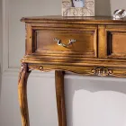Consolle Ingresso Classica in Legno con Cassetti Made in Italy - Richard Viadurini