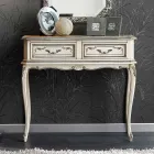Consolle Ingresso Classica in Legno con Cassetti Made in Italy - Richard Viadurini