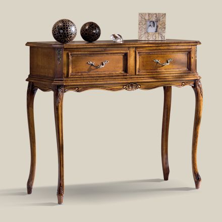 Consolle Ingresso Classica in Legno con Cassetti Made in Italy - Richard Viadurini