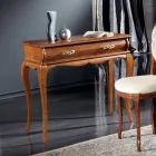 Consolle Ingresso Classica in Legno con Cassetto Made in Italy - Hastings Viadurini