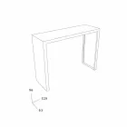 Consolle Konsolle 120x40x90 Mabele Viadurini