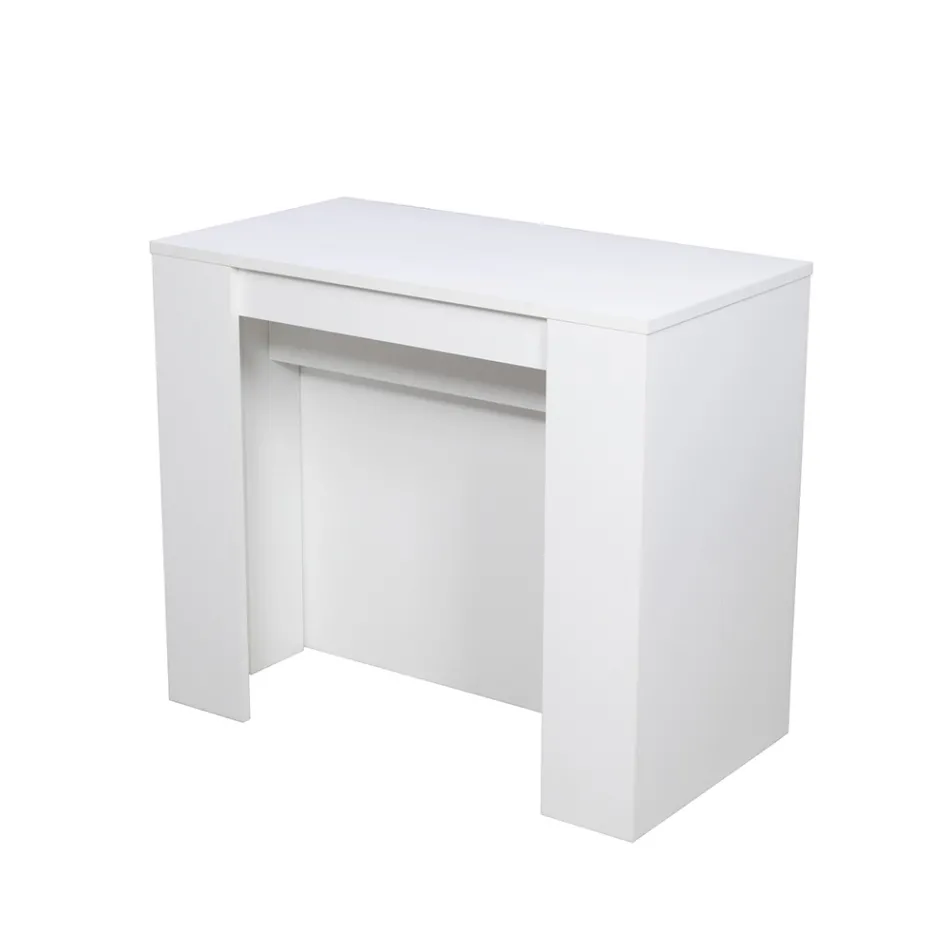 Consolle Moderna Allungabile 296 cm in Legno Nobilitato Made in Italy - Ariella Viadurini