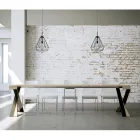 Consolle Moderna Allungabile a 300 cm con Telaio Antracite Made in Italy - Avventura Viadurini