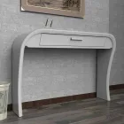 Consolle moderna con cassetto realizzata in Italia, Gambara Viadurini