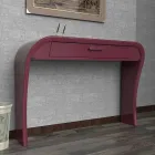 Consolle moderna con cassetto realizzata in Italia, Gambara Viadurini