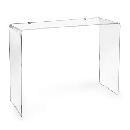 Consolle Moderna in Plexiglass Trasparente o Multicolor Made in Italy - Emy Viadurini