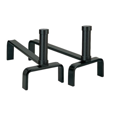 Coppia di Alari per il Camino in Metallo Altezza 22 cm Made in Italy - Tucano Viadurini