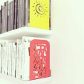 Coppia di fermalibro moderni “Blokko” by Mabele, artigianato Made in Italy