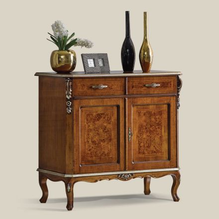 Credenza Classica 2 Ante e 2 Cassetti in Legno Made in Italy - Cheverny Viadurini