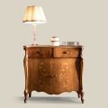 Credenza Classica da Soggiorno Legno con Intarsi Made in Italy - Ottaviano
