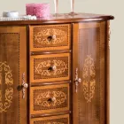 Credenza Classica di Lusso per Soggiorno in Legno Made in Italy - Katerine Viadurini