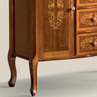 Credenza Classica di Lusso per Soggiorno in Legno Made in Italy - Katerine Viadurini