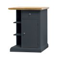 Credenza con 1 Anta, 1 Cassetto e 3 Vani a Giorno Made in Italy - Hoder