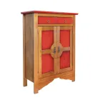 Credenza con 2 Ante e 2 Cassetti in Diverse Finiture Made in Italy - Hanuman Viadurini