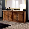 Credenza con 4 Ante e 2 Cassetti in Legno Bassano Made in Italy - Tanit