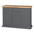 Credenza con Struttura in Particelle di Legno Impiallacciato Made in Italy - Odino