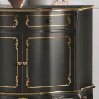 Credenza di Lusso con 2 Ante e 1 Cassetto in Legno Made in Italy - Leonor Viadurini