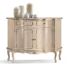 Credenza di Lusso con 2 Ante e 1 Cassetto in Legno Made in Italy - Leonor Viadurini