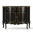 Credenza di Lusso con 2 Ante e 1 Cassetto in Legno Made in Italy - Leonor Viadurini