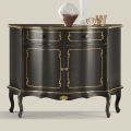 Credenza di Lusso con 2 Ante e 1 Cassetto in Legno Made in Italy - Leonor