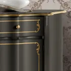Credenza di Lusso con 3 Ante e 3 Cassetti in Legno Made in Italy - Leonor  Viadurini