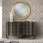 Credenza di Lusso con 3 Ante e 3 Cassetti in Legno Made in Italy - Leonor  Viadurini