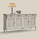 Credenza di Lusso in Legno con Ante e Cassetti Made in Italy - Cheverny Viadurini