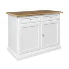Credenza in Legno con 2 Cassetti e 2 Ante Made in Italy - Uller Viadurini