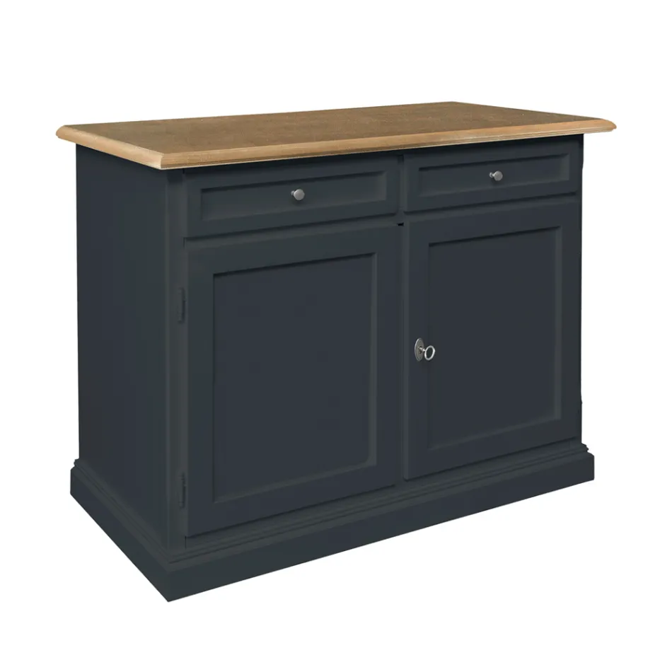 Credenza in Legno con 2 Cassetti e 2 Ante Made in Italy - Uller Viadurini