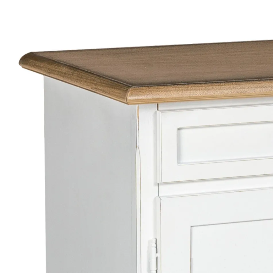 Credenza in Legno con 3 Cassetti e 3 Ante Made in Italy - Uller Viadurini