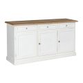 Credenza in Legno con 3 Cassetti e 3 Ante Made in Italy - Uller