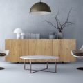 Credenza Living a 3 Ante in Legno Massello Made in Italy – Khal