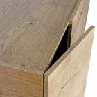 Credenza Living a 4 Ante in Legno Massello Made in Italy – Khal Viadurini