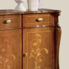Credenza Soggiorno di Lusso in Legno Classica Made in Italy - Caligola Viadurini