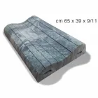 Cuscino a Doppia Onda in Memory Xform Alto 11 cm Made in Italy – Curly Viadurini