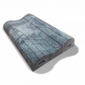 Cuscino a Doppia Onda in Memory Xform Alto 12 cm Made in Italy, 2 Pezzi – Curly