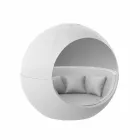 Daybed da Giardino Design Rotondo di Lusso con Parasole - Ulm Moon by Vondom Viadurini