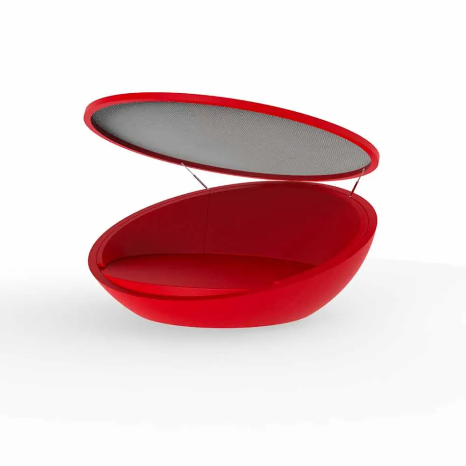 Daybed design moderno Ulm by Vondom, in resina di polietilene Viadurini
