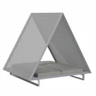 Daybed Esterno in Alluminio e Tessuto Design di Lusso - Frame Vineyard by Vondom Viadurini