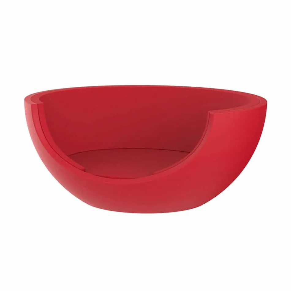 Daybed per Esterno Design Circolare di Lusso in Polietilene - Ulm Moon by Vondom Viadurini