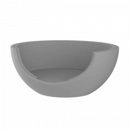 Daybed per Esterno Design Circolare di Lusso in Polietilene - Ulm Moon by Vondom Viadurini