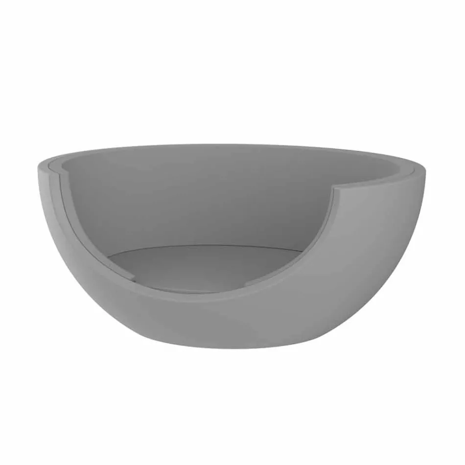 Daybed per Esterno Design Circolare di Lusso in Polietilene - Ulm Moon by Vondom Viadurini