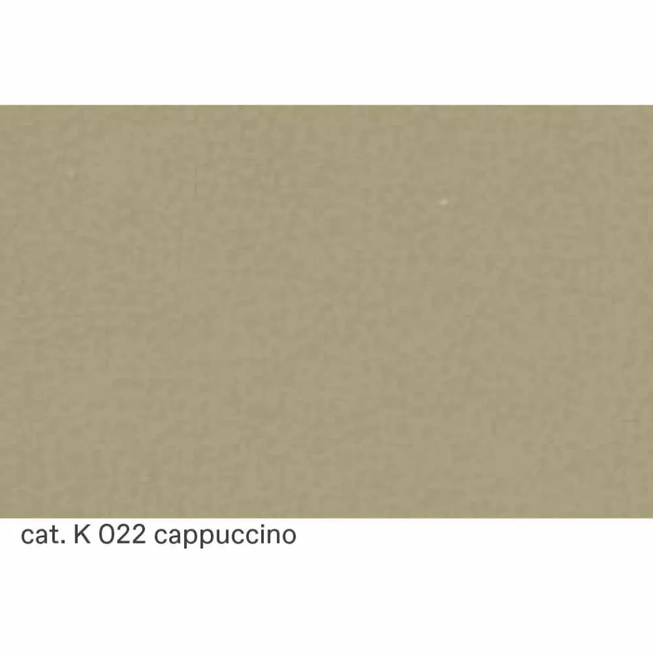 Divano 2 Posti in Pelle con Piedini in Legno Noce Made in Italy - Alessandria Viadurini