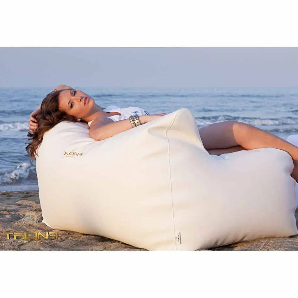 Divano Cloud di Trona in ecopelle nautica Eco-Friendly made in Italy Viadurini