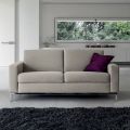 Divano con Apertura a Letto in Metallo e Poliuretano Made in Italy - Folle