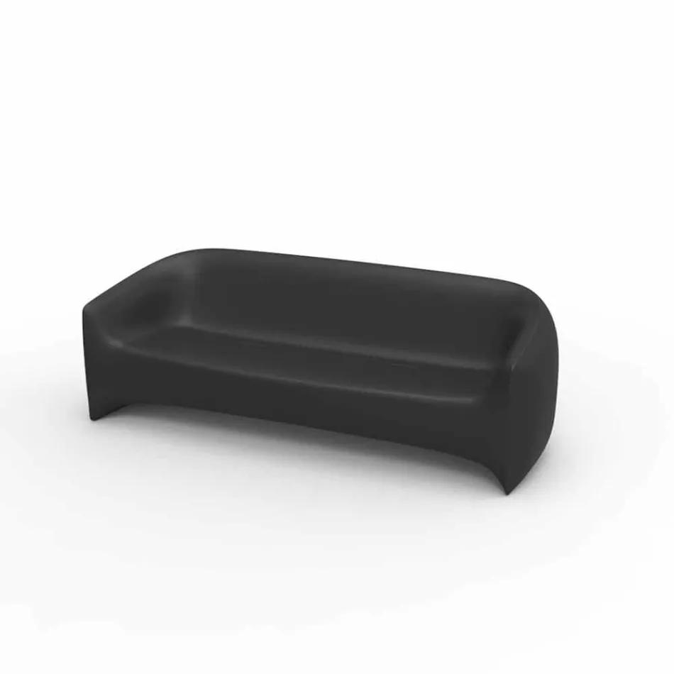 Divano da esterno di design in resina di polietilene Blow by Vondom Viadurini