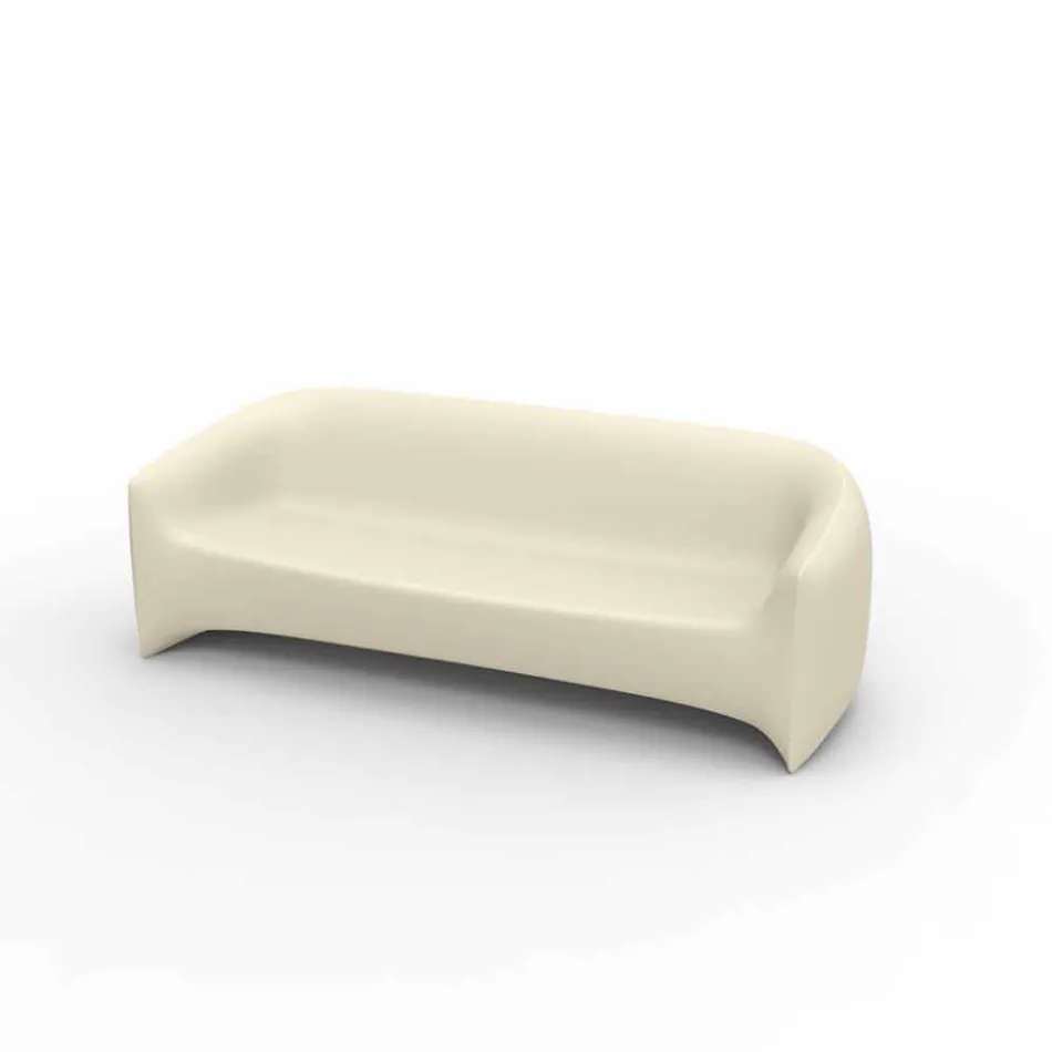Divano da esterno di design in resina di polietilene Blow by Vondom Viadurini