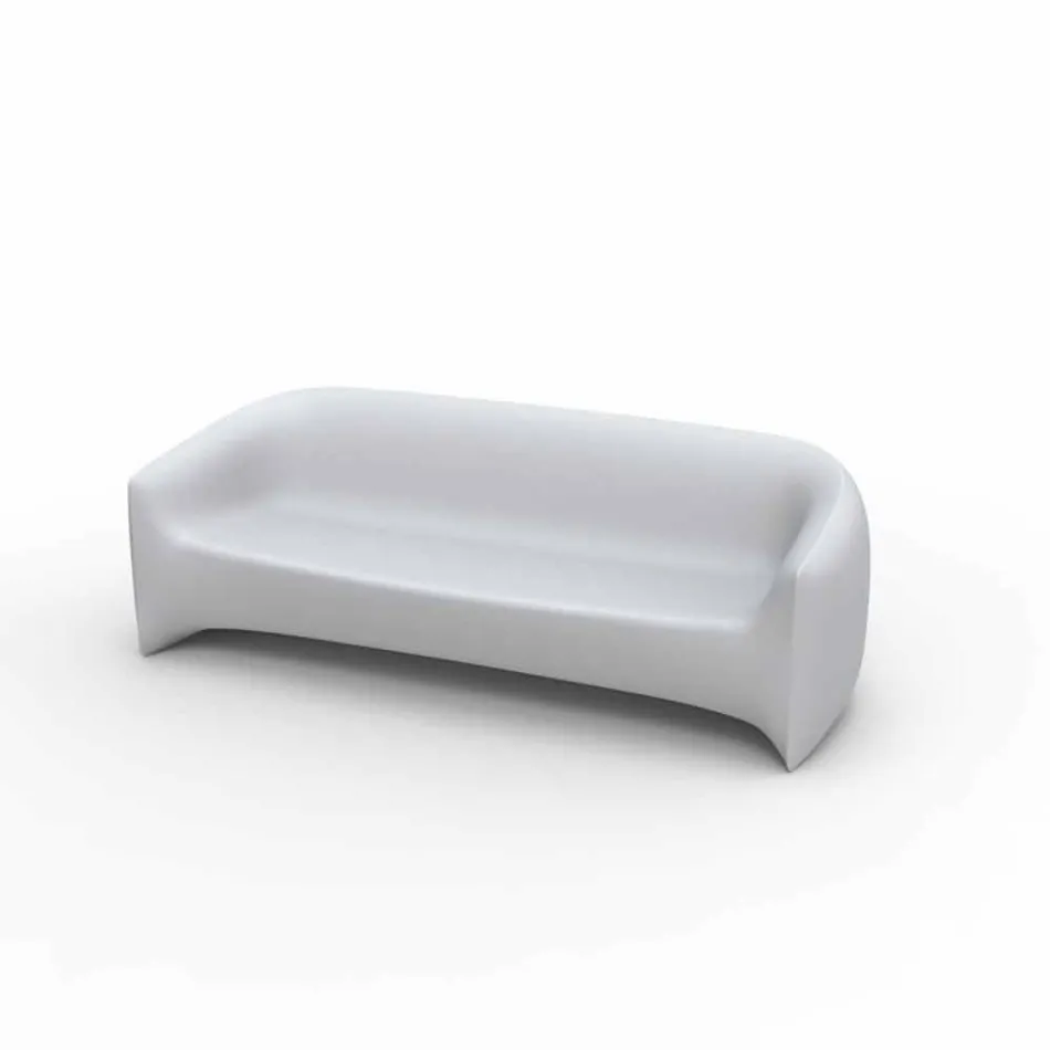 Divano da esterno di design in resina di polietilene Blow by Vondom Viadurini
