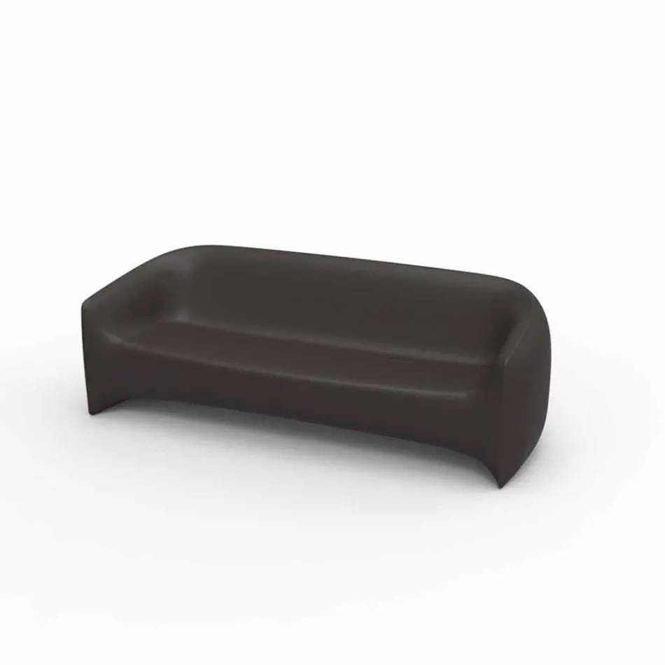 Divano da esterno di design in resina di polietilene Blow by Vondom Viadurini