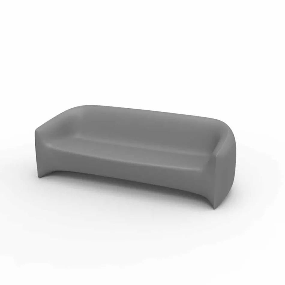 Divano da esterno di design in resina di polietilene Blow by Vondom Viadurini